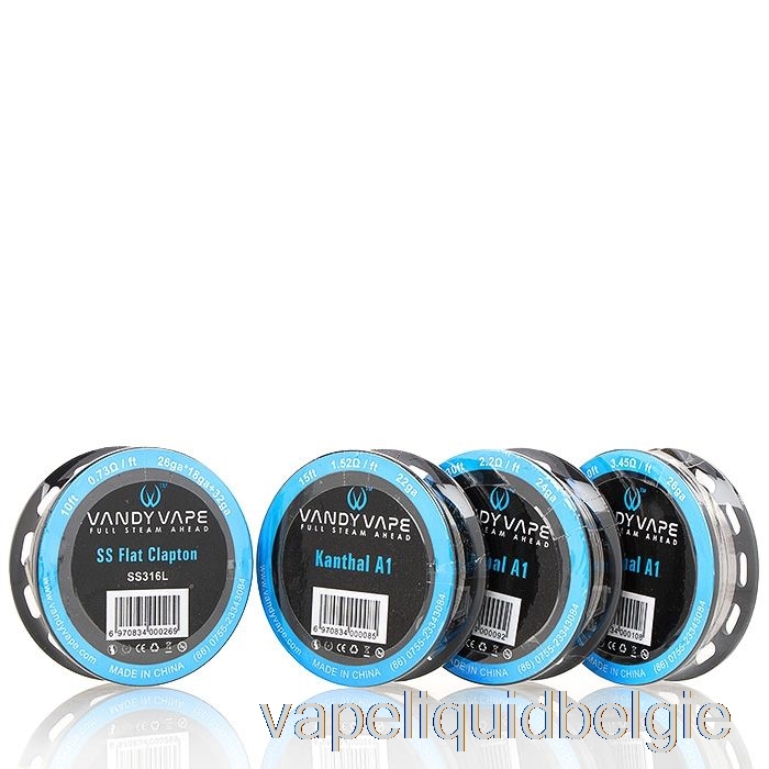 Vape Vloeistof Vandy Vape Speciale Draadspoelen Ka1 Gesmolten Clapton - 24ga*2(=)+32ga - 10ft - 1.16ohm